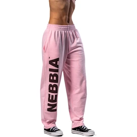 Ženska trenirka Nebbia Loose-Fit Baggy Pants BOYFRIEND STYLE 432 pink