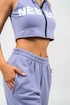 Ženska trenirka Nebbia Oversized Joggers With Pockets 281 purple