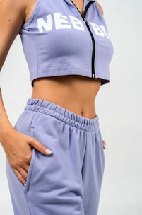 Ženska trenirka Nebbia Oversized Joggers With Pockets purple  S