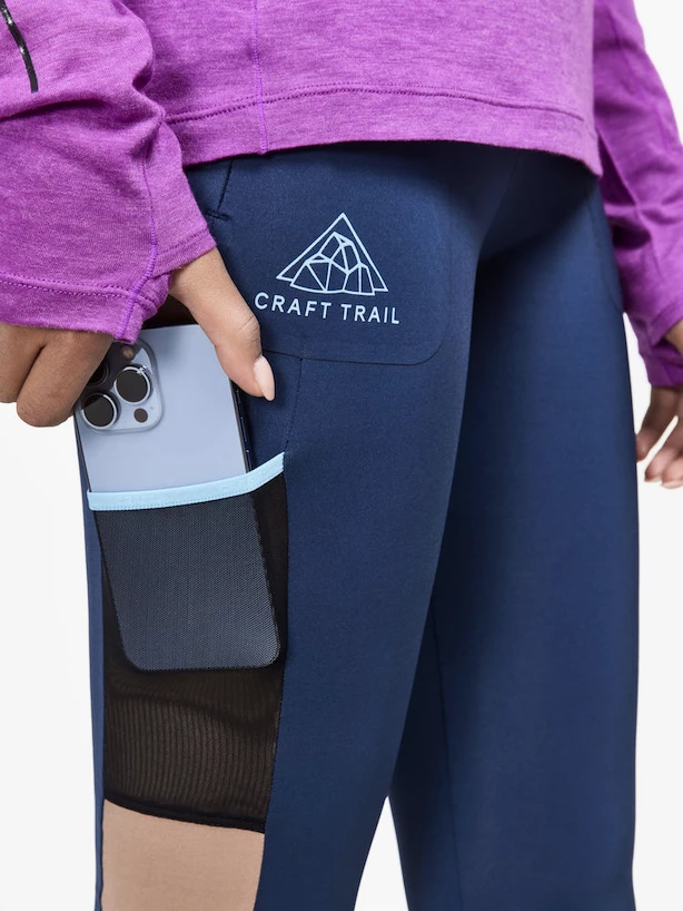 Ženske hlače Craft PRO Trail Blue