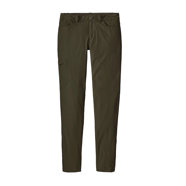 Ženske hlače Patagonia Skyline Traveler Pants Basin Green  4