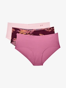 Ženske hlače Under Armour  PS Hipster 3Pack Print-PNK