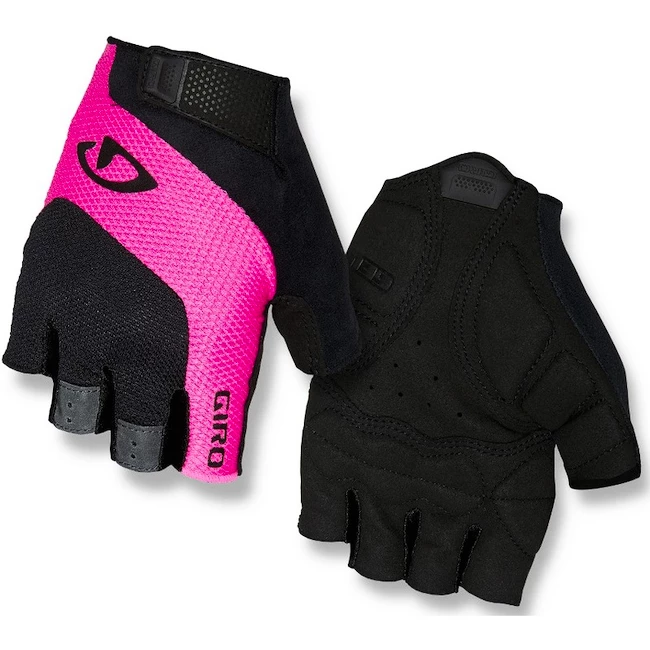 Ženske kolesarske rokavice Giro Tessa black/pink S