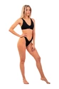 Ženske kopalke Nebbia  Triangle Bralette Bikini Top with padding 457 Black