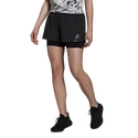Ženske kratke hlače adidas  Adizero Two-In-One Black XS