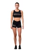 Ženske kratke hlače Nebbia Intense Gold Print 828 black XS