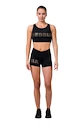 Ženske kratke hlače Nebbia Intense Gold Print 828 black XS