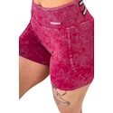 Ženske kratke hlače Nebbia NEBBIA x OLYMPIA Washed High Waisted Leggings Shorts HERITAGE 780 red