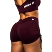 Ženske kratke hlače Nebbia STRONG BEAUTY Lace-Up Sculpting Shorts OWN YOUR POWER 429 dark red