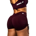 Ženske kratke hlače Nebbia STRONG BEAUTY Lace-Up Sculpting Shorts OWN YOUR POWER 429 dark red