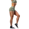Ženske kratke hlače Nebbia STRONG BEAUTY Lace-Up Sculpting Shorts OWN YOUR POWER 429 light green