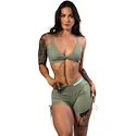 Ženske kratke hlače Nebbia STRONG BEAUTY Lace-Up Sculpting Shorts OWN YOUR POWER 429 light green