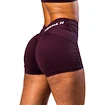 Ženske kratke hlače Nebbia STRONG BEAUTY V-shaping Belt Shorts 428 dark red