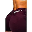 Ženske kratke hlače Nebbia STRONG BEAUTY V-shaping Belt Shorts 428 dark red