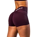 Ženske kratke hlače Nebbia STRONG BEAUTY V-shaping Belt Shorts 428 dark red