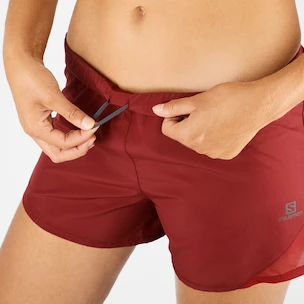 Ženske kratke hlače Salomon Cross Rebel 4" Short Cabernet XL