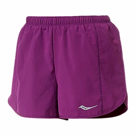 Ženske kratke hlače Saucony Rush 3" Woven Purple