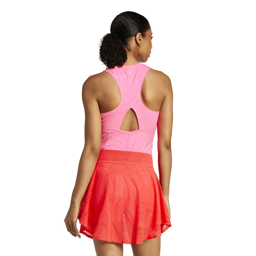 Ženske obleke adidas  Onesie & Skirt Lucid Pink/Selure