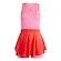 Ženske obleke adidas  Onesie & Skirt Lucid Pink/Selure  M