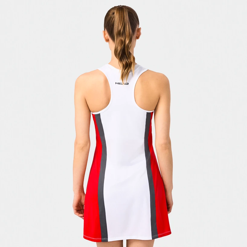 Ženske obleke Head  CLUB 25 Dress Women Red/White