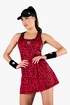 Ženske obleke Hydrogen  Panther Tech Dress Black/Red