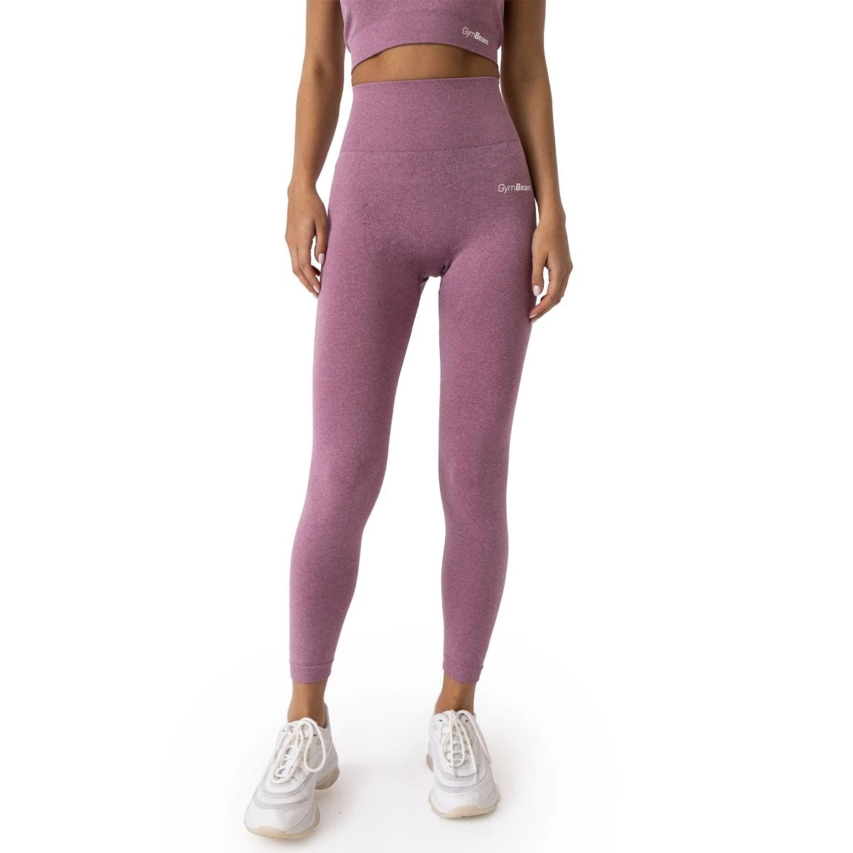 Ženske pajkice GymBeam FLO Leggings Violet  M