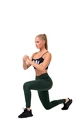Ženske pajkice Nebbia Classic Leggings High Waist 570 dark green