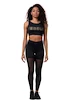 Ženske pajkice Nebbia Gold Mesh leggings 829 black  XS