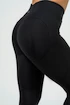 Ženske pajkice Nebbia High Waist Push-Up Leggings Heart-Shaped 843 Black