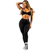 Ženske pajkice Nebbia High Waisted Push-Up Leggings 303 black