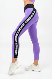 Ženske pajkice Nebbia Leggings High Waist 209 purple