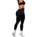 Ženske pajkice Nebbia V-Cut Lace-Up Sculpting Leggings OWN YOUR POWER 426 black