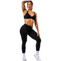 Ženske pajkice Nebbia V-Cut Lace-Up Sculpting Leggings OWN YOUR POWER 426 black