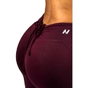 Ženske pajkice Nebbia V-Cut Lace-Up Sculpting Leggings OWN YOUR POWER 426 dark red