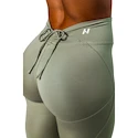 Ženske pajkice Nebbia V-Cut Lace-Up Sculpting Leggings OWN YOUR POWER 426 light green