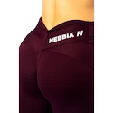 Ženske pajkice Nebbia V-shaping Belt Leggings 425 dark red