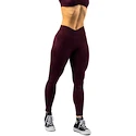 Ženske pajkice Nebbia V-shaping Belt Leggings 425 dark red