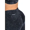 Ženske pajkice Nebbia Washed High Waisted Leggings GYM WARRIOR 776 black