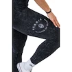Ženske pajkice Nebbia Washed High Waisted Leggings GYM WARRIOR 776 black