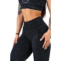 Ženske pajkice Nebbia Washed High Waisted Leggings GYM WARRIOR 776 black