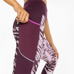 Ženske pajkice Puma Run 5K Graphic High Waist 7/8 Tight Grape Wine  M