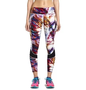 Ženske pajkice Saucony Finishing Kick Crop Multi Print