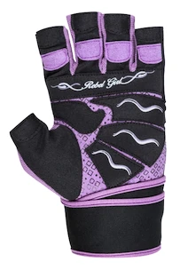 Ženske rokavice za fitnes Power System  Rebell Girl Purple XS