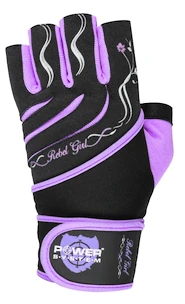 Ženske rokavice za fitnes Power System  Rebell Girl Purple XS