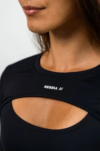 Ženski bolero Nebbia True Hero Fitness Longsleeve Bolero black XS/S