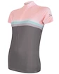 Ženski kolesarski dres Sensor  Cyklo Summer Stripe Grey/Pink XL
