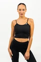 Ženski nedrček Nebbia  3/4 Bra with high impact 474 black  S