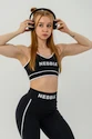Ženski nedrček Nebbia Barbell Therapy My Rules 608 black