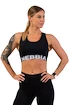 Ženski nedrček Nebbia  Medium Impact Cross Back Sports Bra 410 black XS