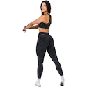 Ženski nedrček Nebbia NEBBIA x OLYMPIA Washed Medium-Support Sports Bra GOLDEN AGE 778 black